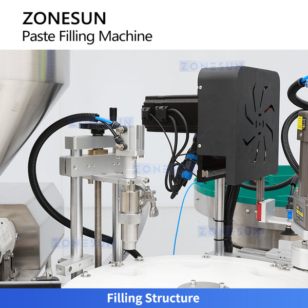 Cosmetic cream filling machine
