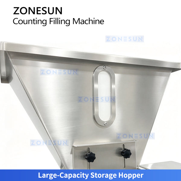 ZONESUN ZS-JF8C Semi-Automatic 8-Lane Hardware Candy Counting Filling Machine