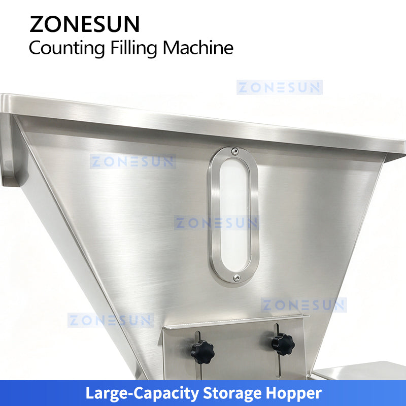 ZONESUN ZS-JF8C Semi-Automatic 8-Lane Hardware Candy Counting Filling Machine