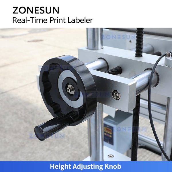 ZONESUN ZS-TB160POPB Automatic Print-and-Apply Flat Labeling System for Real-Time Coding