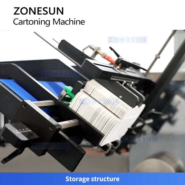 ZONESUN ZS-ZH190 Automatic Perfume Cosmetic Box Cartoning Machine