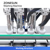 ZONESUN ZS-NIC2 Ionized Air Bottles Rinser Jar Negative Lon Cleaning Machine