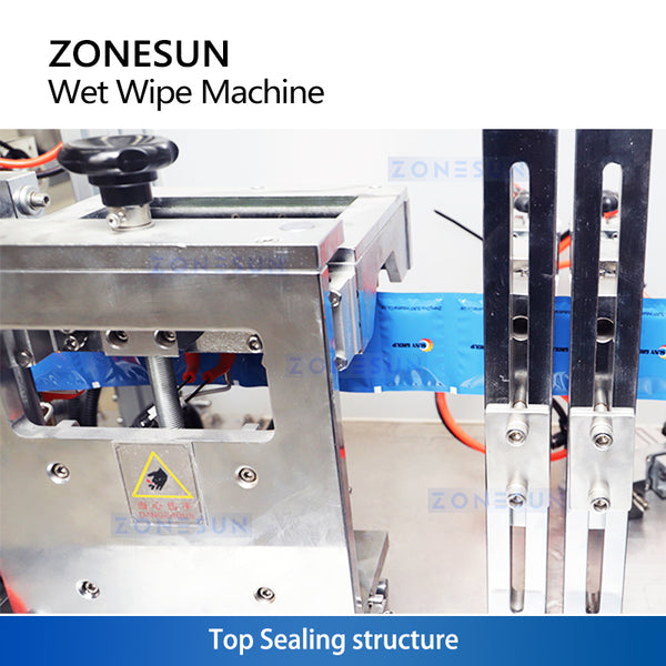 ZONESUN Wet Wipe Packaging Machine 