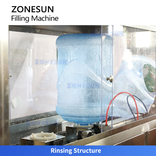 Automatic Barreled Water Liquid Gallon Filling Capping Machine