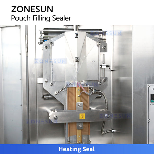Liquid pouch sealing machine
