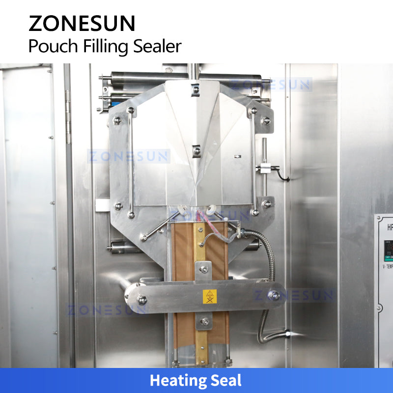 Liquid pouch sealing machine