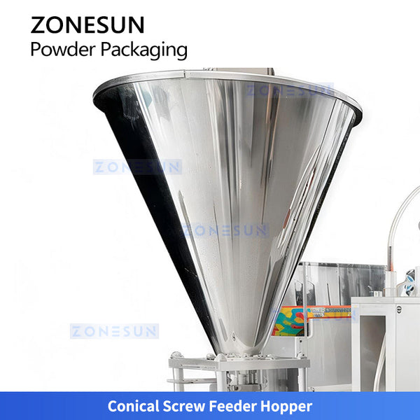 ZONESUN Straw Powder Filling & Sealing Machine