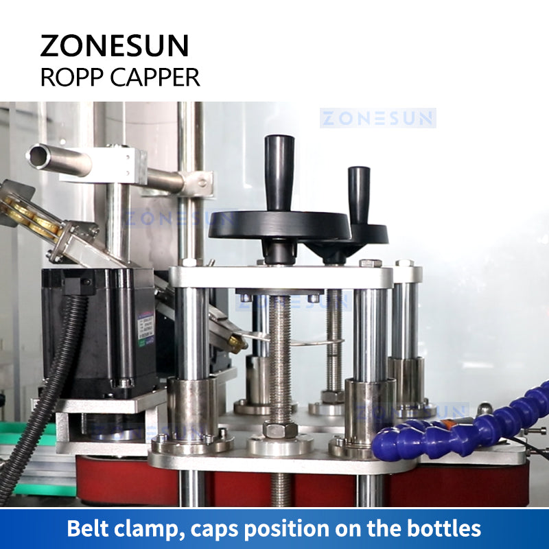 ZONESUN ZS-XG440Z Automatic Aluminum Pilfer Proof Capping Machine