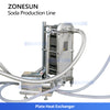 Sparkling water bottling machine