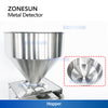 ZONESUN ZS-MS1 Metal Separator | Detects 0.3mm Metals, Minimizes Loss