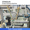 ZONESUN ZS-SWP5 Automatic Dual-Color Screen Bottle Printer With UV Curing System