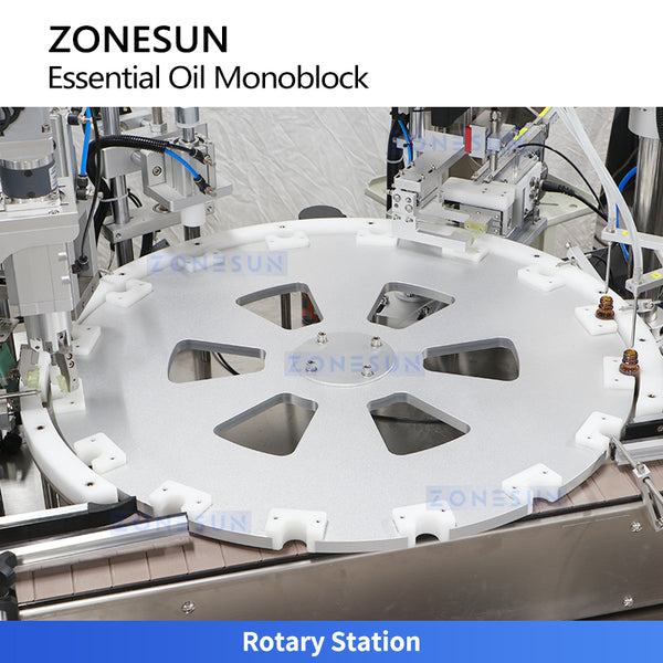 ZONESUN ZS-AFC52 Automatic Perfume & Essential Oil Filling and Capping Machine
