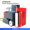 Robotic stretch wrapping machine