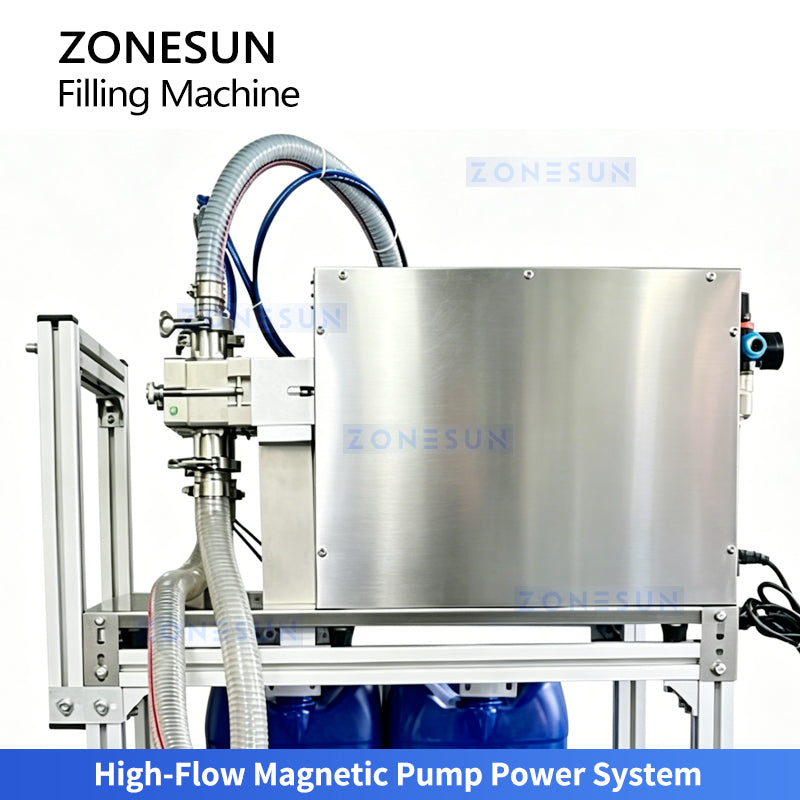 Large volume liquid filler