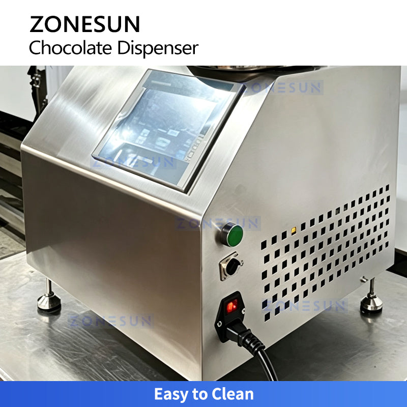 ZONESUN ZS-DJ500 Commercial Chocolate Sauce Dispenser Machine with Tempering Function