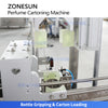 ZONESUN ZS-PB01 Perfume Bottle Cartoning Machine with Detection System