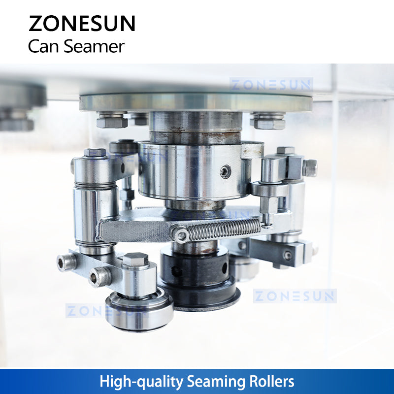 ZONESUN ZS-CS3 Vertical Can Seamer for Aluminum, Plastic & Paper Can Packaging
