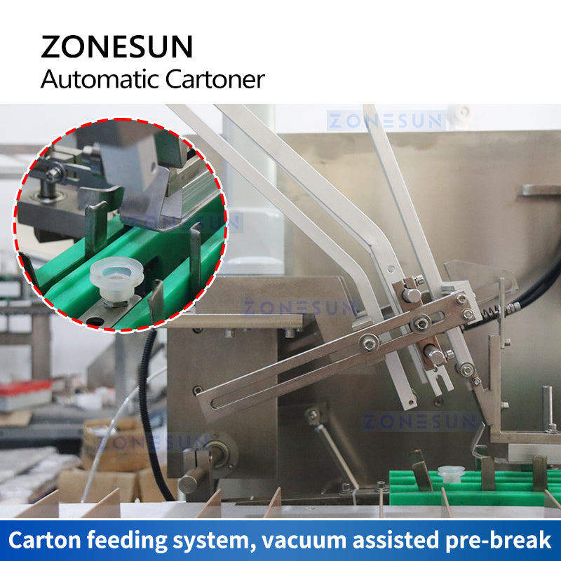 ZONESUN ZS-ZH120 Automatic Carton Folding Gluing Machine