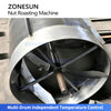 ZONESUN ZS-GHK4 Continuous Rotary Roasting Machine for Nuts Seeds Peanuts Almonds Cashews Sesame