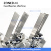 ZONESUN ZS-MY150 High Speed Automatic Card Feeder Machine for Cards Labels Bags and Leaflets