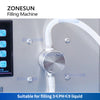 ZONESUN ZS-MPYT250C Automatic Single Nozzle Magnetic Pump Liquid Filling Machine