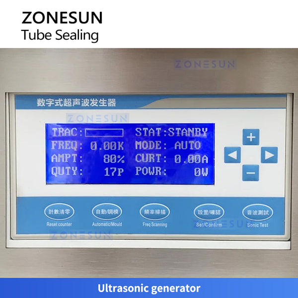 Ultrasonic Cosmetic Tube Sealing Machine