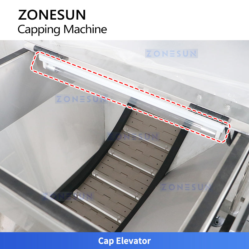 ZONESUN Tracking Bottle Capping Machine