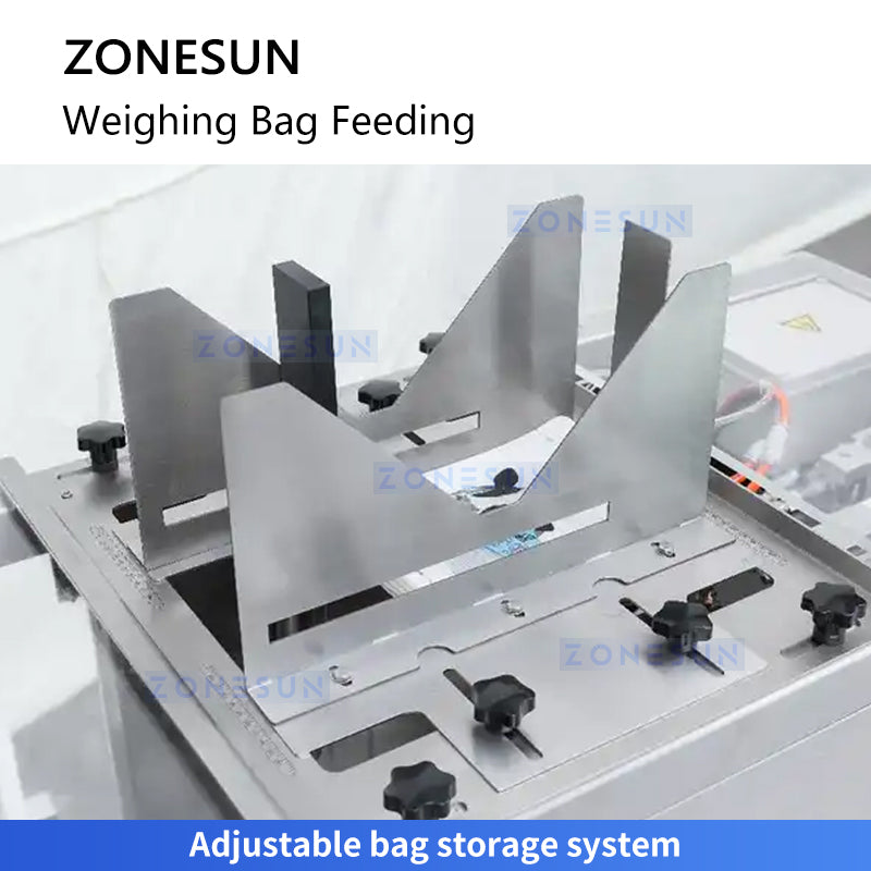 ZONESUN ZS-CZP320 Multi-Head Granule Packing Machine for Snacks & Pet Food Lines