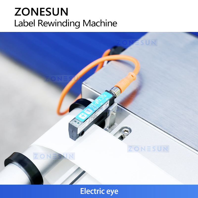 ZONESUN ZS-RW2 Roll to Roll Label Rewinder – Efficient Label Handling