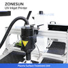 ZONESUN ZS-SUV1 UV Inkjet Printer with Paging Machine for Flat Pouch and Paper Boxes Coding
