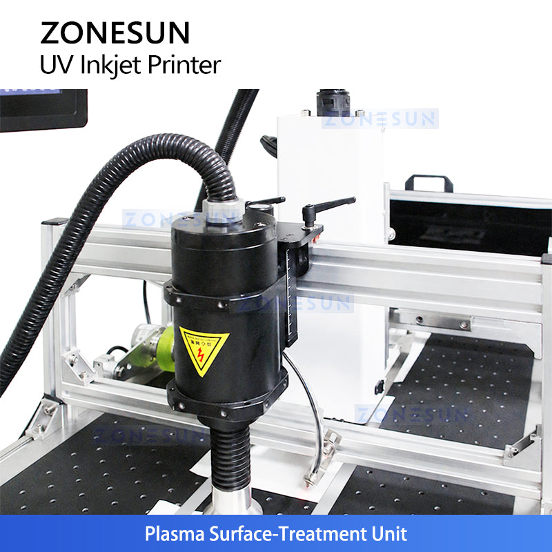ZONESUN ZS-SUV1 UV Inkjet Printer with Paging Machine for Flat Pouch and Paper Boxes Coding
