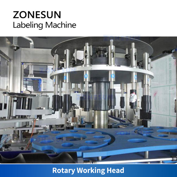 ZONESUN ZS-CYGDP6 Automatic Round Bottle Label Applicator