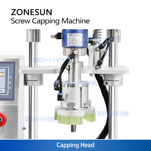 ZONESUN ZS-XG450S Semi-automatic Servo Screw-driven Capping Machine