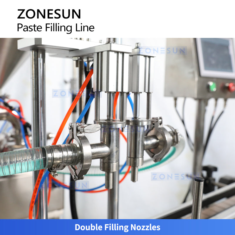 paste filling and capping line