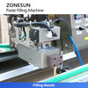 ZONESUN ZS-VTGTL1A Automatic Heating & Stirring Paste Filling Machine with Gear Pump for Lipstick, Vaseline, Wax & High-Viscosity Products