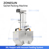ZONESUN ZS-FS500K4 Automatic 4 Lane VFFS Granule Packaging Machine High Speed Sachet Packing System