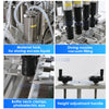 ZONESUN ZS-FAL180X Gravity Bottle Filler Automatic Perfume Bottle Liquid Vacuum Filling Capping Machine