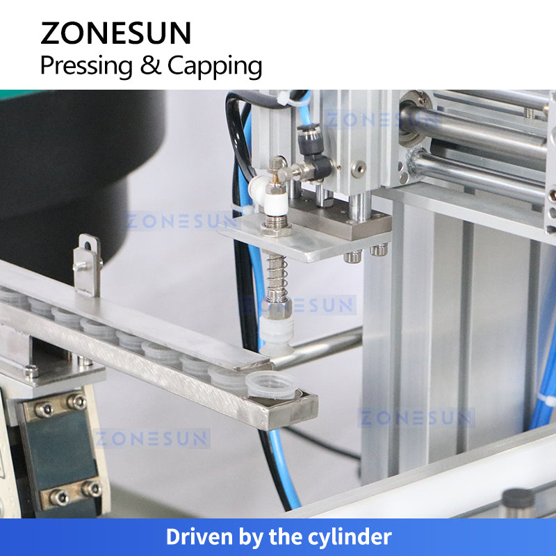 ZONESUN ZS-XG16X Automatic Capping Machine Lid with Inner Plugs Capper