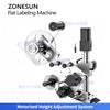 ZONESUN ZS-TB120M Automatic Flat Surface Labeling Machine Boxes Pouches Label Applicator