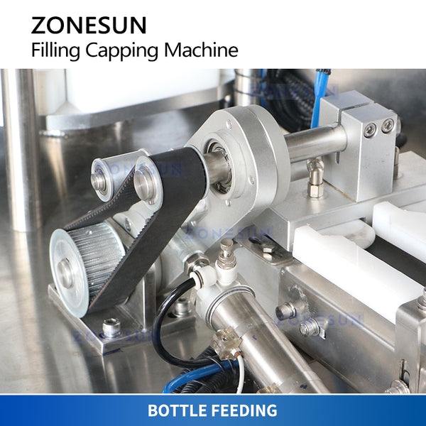 ZONESUN ZS-AFC6P Pocket Perfume Peristaltic Pump Filling Capping Machine