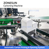 ZONESUN ZS-MSZH30L Automatic Top Load Cartoning Machine for Bottles and Food Granules