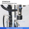 ZONESUN ZS-AFC42P Automatic Perfume Monoblock Filling Machine Vacuum Filling Rinsing Capping Pressing 3–100ml Perfume Line
