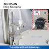 ZONESUN ZS-AFC15 Automatic Peristaltic Pump Liquid Filling Capping Machine