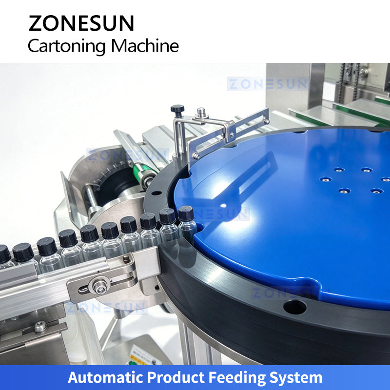 ZONESUN ZS-MSZH70N automatic horizontal bottle cartoning machine, product image 3