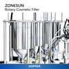 ZONESUN ZS-RSV4 Automatic 4-Color Cream Filling Machine Cosmetic Production Equipment
