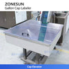 Bottle Cap Top Labeling Machine