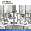 ZONESUN ZS-FAL12YF High Speed Automatic Vial Powder Filling and Crimp Capping Machine for Pharmaceutical Food and Chemical Powder Packaging