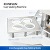 ZONESUN ZS-KCS5 Manual Cup Heat Sealing Machine