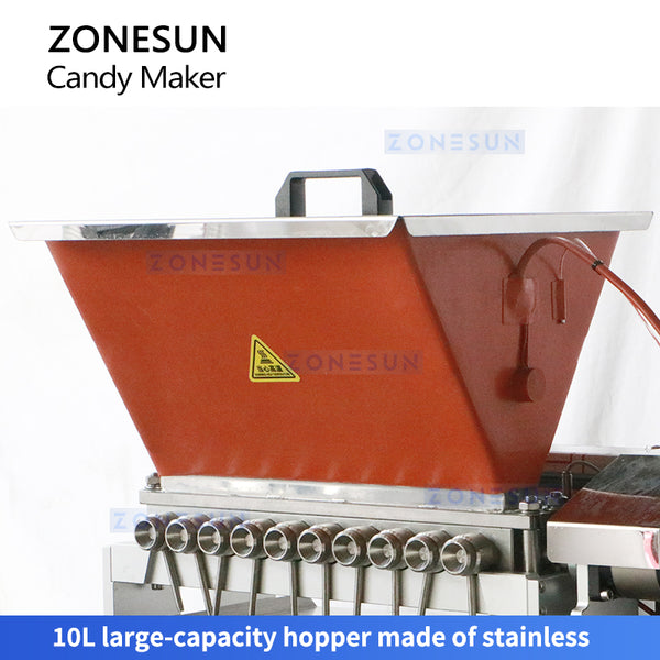 ZONESUN ZS-GD10 Semi-Automatic Gummy & Chocolate Depositing Machine