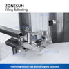 ZONESUN ZS-PB450 Automatic Custom Penicillin Bottle Liquid Filling Capping Machine